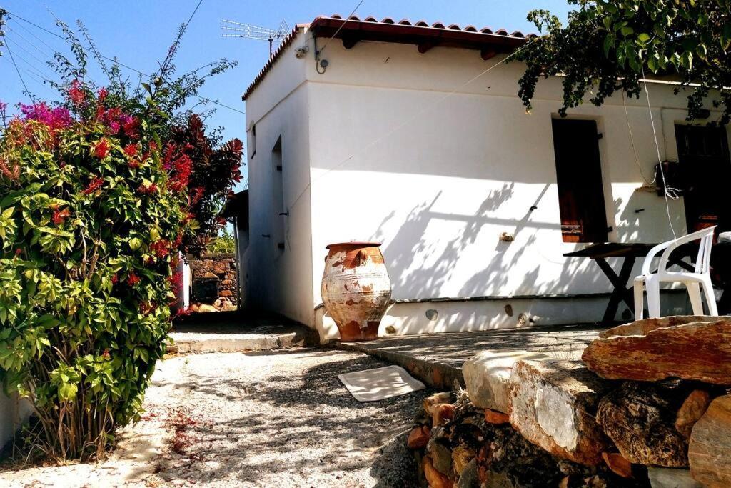 Afrodite'S House-Restaurated Oil Factory Agia  Bagian luar foto