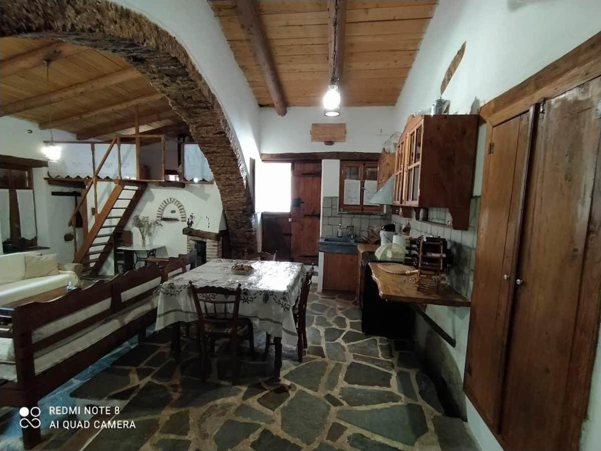 Afrodite'S House-Restaurated Oil Factory Agia  Bagian luar foto